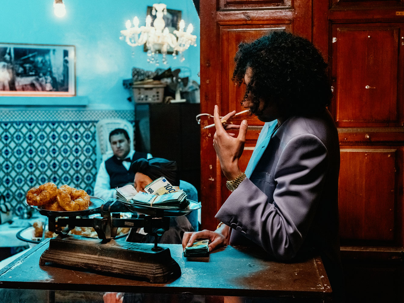 Ghali's Encounter with Tradition: Chfenj and Money at a Classic Moroccan Store